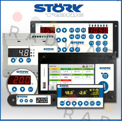 ST181 operating unit RJ45 °C %rH  Stork tronic