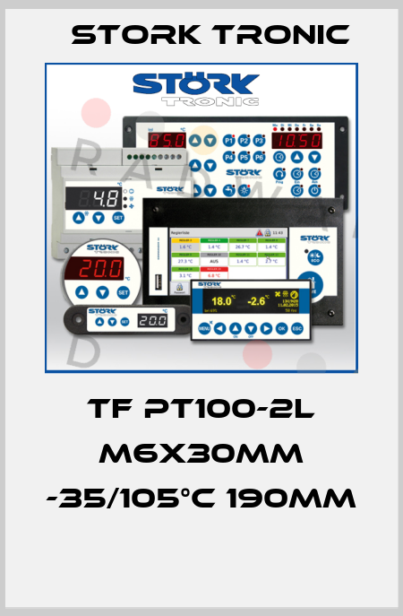 TF PT100-2L M6x30mm -35/105°C 190mm  Stork tronic