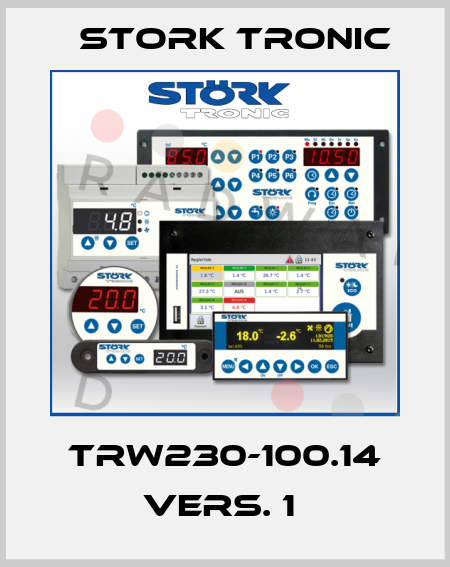 TRW230-100.14 Vers. 1  Stork tronic