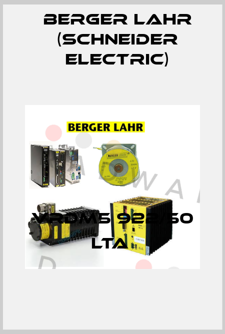 VRDM5 922/50 LTA  Berger Lahr (Schneider Electric)