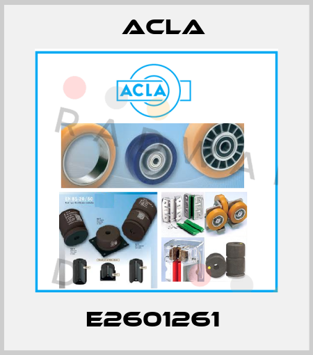 E2601261  Acla