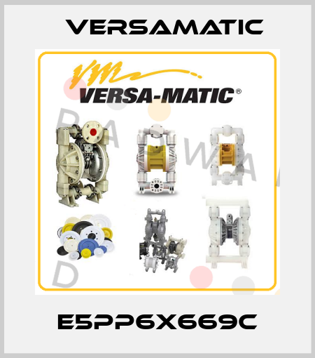 E5PP6X669C VersaMatic