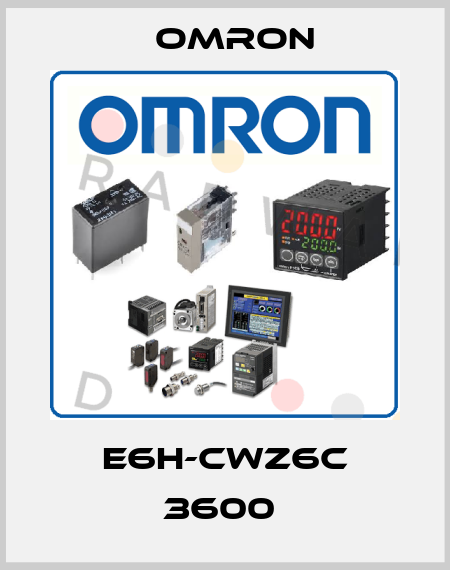 E6H-CWZ6C 3600  Omron