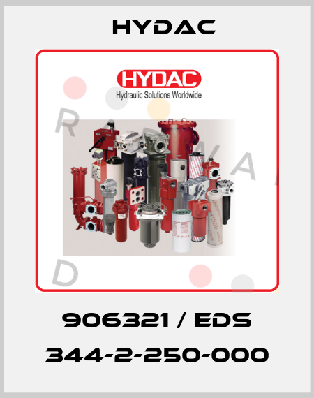 906321 / EDS 344-2-250-000 Hydac