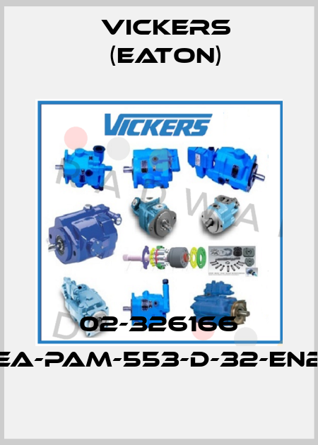 02-326166 EEA-PAM-553-D-32-EN27 Vickers (Eaton)