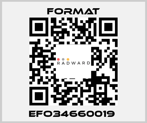 EFO34660019  Format