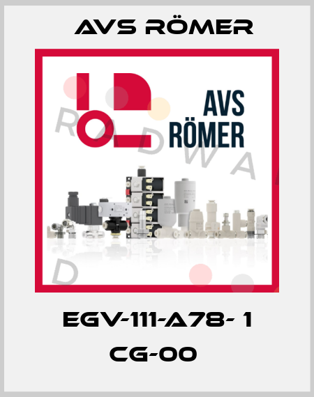 EGV-111-A78- 1 CG-00  Avs Römer