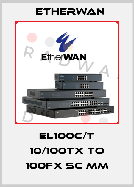 EL100C/T 10/100TX to 100FX SC MM Etherwan