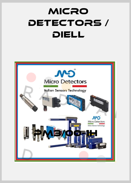 PM3/00-1H Micro Detectors / Diell