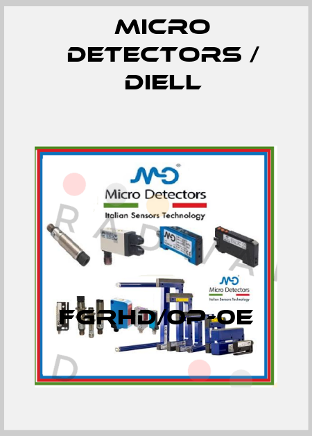 FGRHD/0P-0E Micro Detectors / Diell
