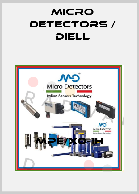 MPE/X0-1H Micro Detectors / Diell