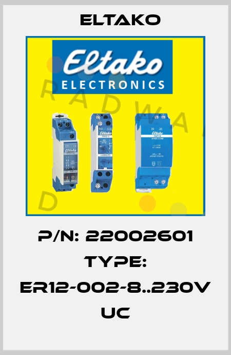P/N: 22002601 Type: ER12-002-8..230V UC Eltako