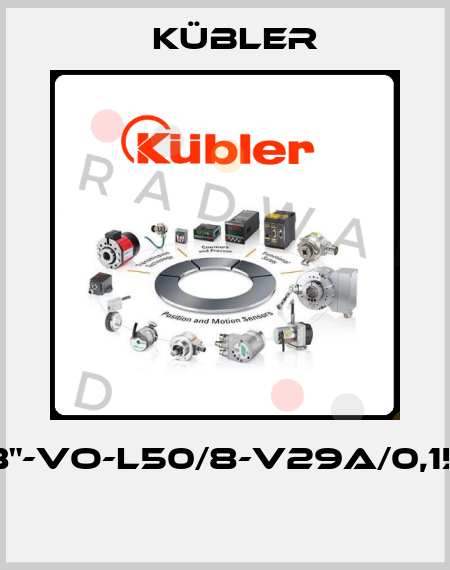 ERV1/8"-VO-L50/8-V29A/0,15-1PVC  Kübler