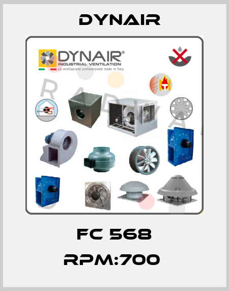 FC 568 RPM:700  Dynair