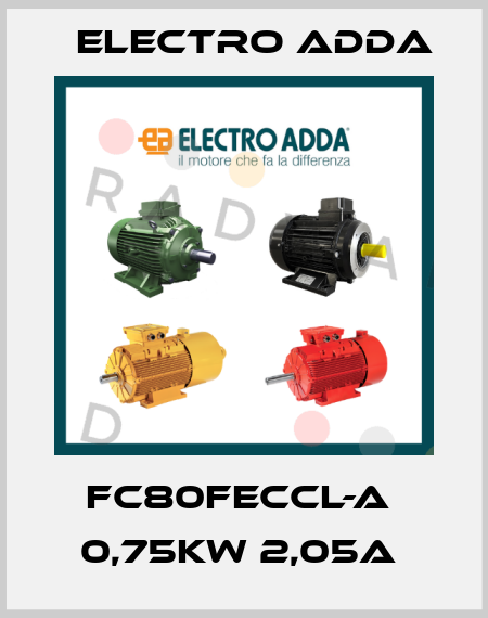 FC80FECCL-A  0,75KW 2,05A  Electro Adda