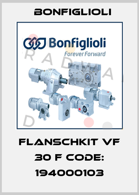 FLANSCHKIT VF 30 F CODE: 194000103 Bonfiglioli