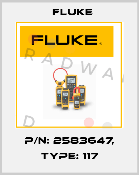 p/n: 2583647, Type: 117 Fluke