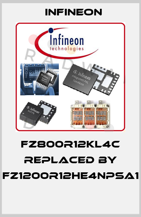FZ800R12KL4C replaced by FZ1200R12HE4NPSA1  Infineon