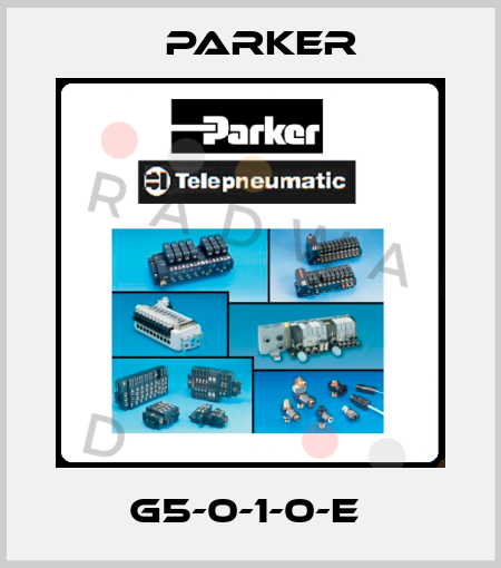 G5-0-1-0-E  Parker