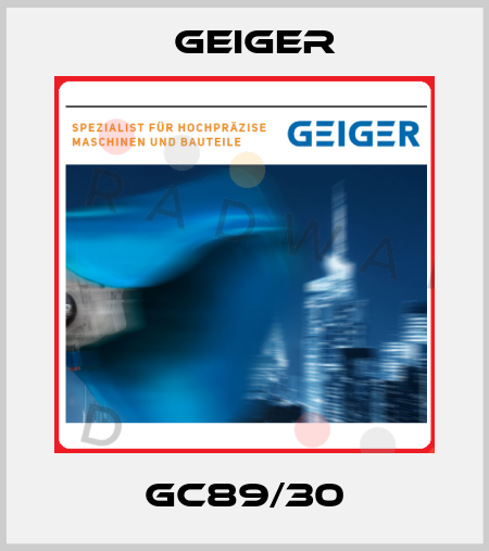 GC89/30 Geiger