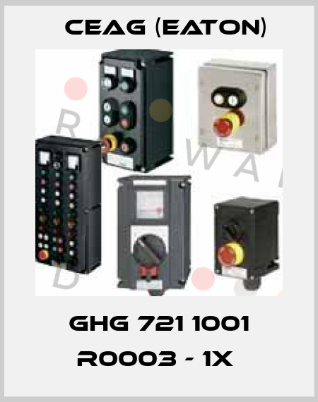 GHG 721 1001 R0003 - 1X  Ceag (Eaton)