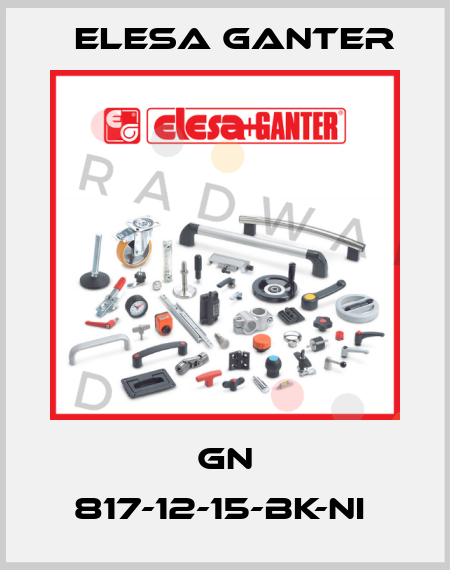GN 817-12-15-BK-NI  Elesa Ganter