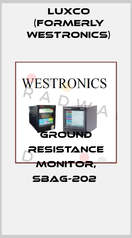 GROUND RESISTANCE MONITOR, SBAG-202  Luxco (formerly Westronics)
