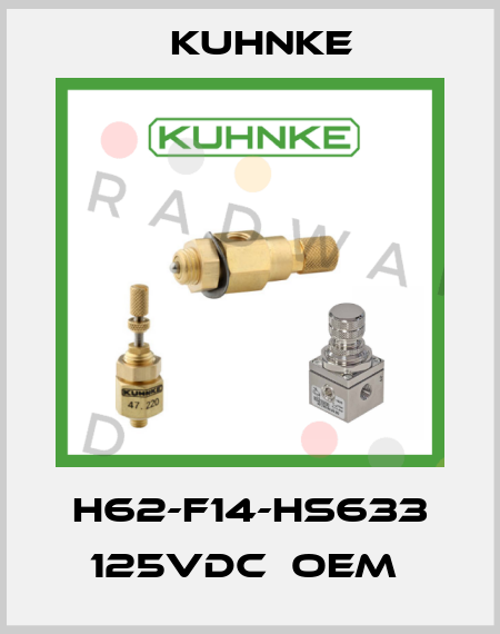 H62-F14-HS633 125VDC  OEM  Kuhnke