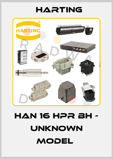 HAN 16 HPR BH - UNKNOWN MODEL  Harting