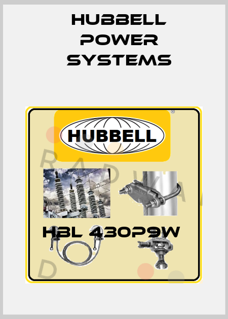 HBL 430P9W  Hubbell Power Systems