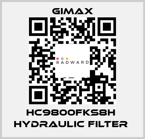 HC9800FKS8H  HYDRAULIC FILTER  GIMAX