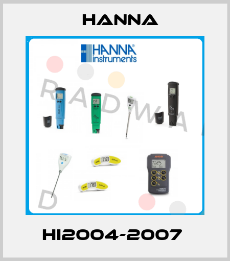 HI2004-2007  Hanna