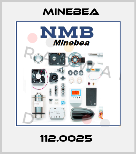112.0025  Minebea