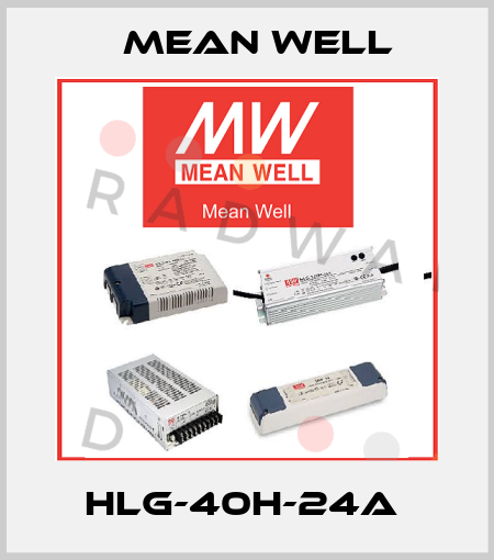HLG-40H-24A  Mean Well