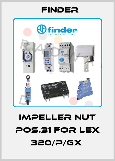 IMPELLER NUT POS.31 FOR LEX 320/P/GX  Finder