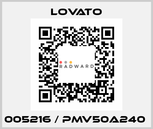 005216 / PMV50A240  Lovato