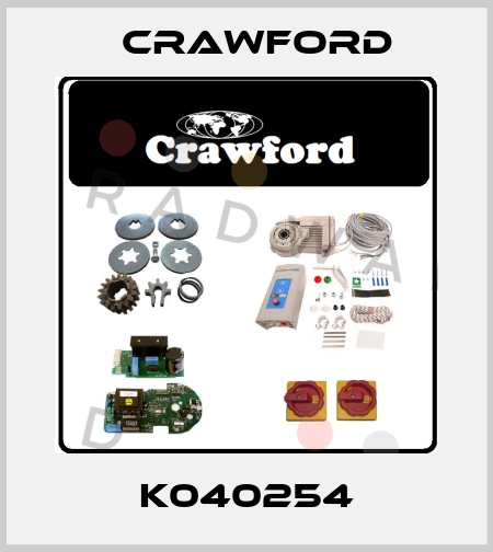 K040254 Crawford