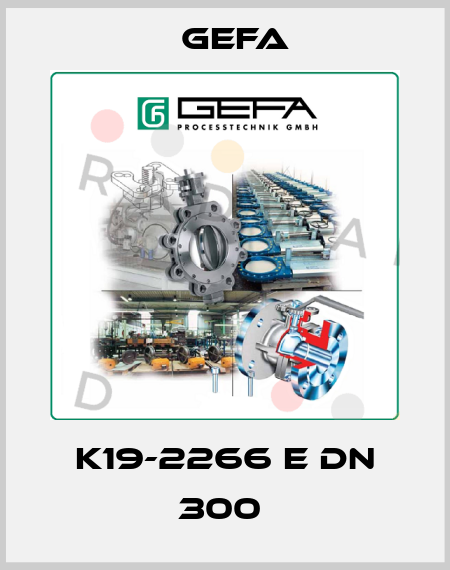 K19-2266 E DN 300  Gefa