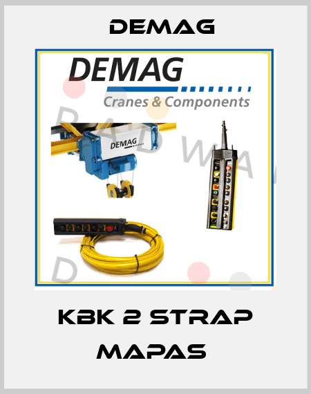 KBK 2 STRAP MAPAS  Demag