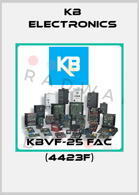 KBVF-25 FAC (4423F) KB Electronics