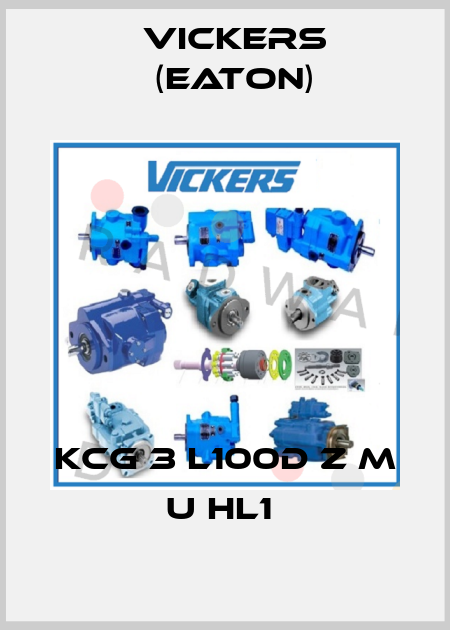KCG 3 L100D Z M U HL1  Vickers (Eaton)