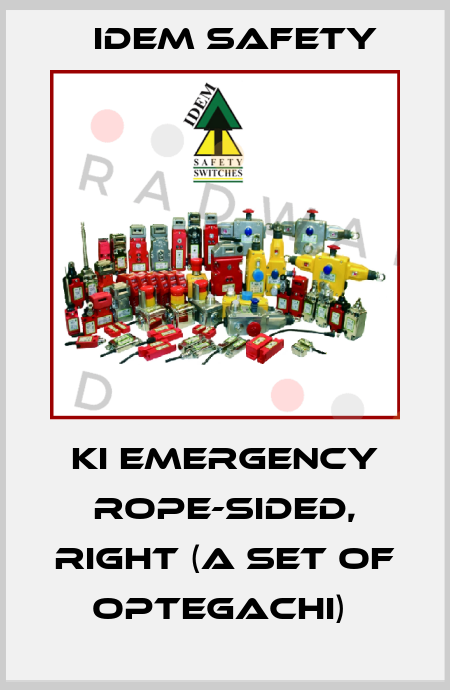 KI EMERGENCY ROPE-SIDED, RIGHT (A SET OF OPTEGACHI)  Idem Safety