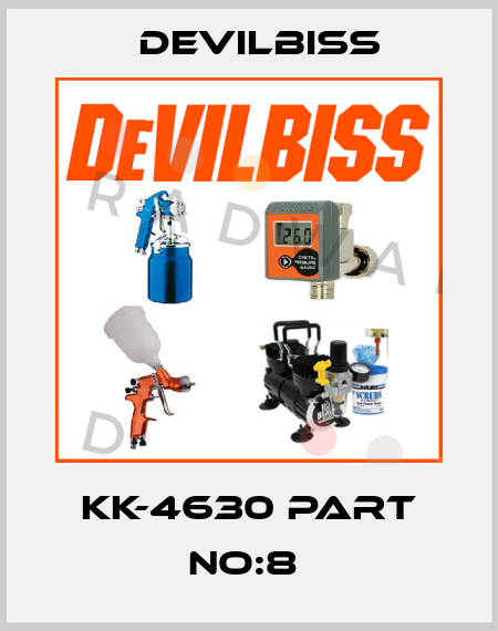 KK-4630 PART NO:8  Devilbiss