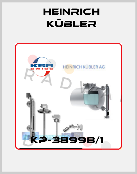 KP-38998/1  Heinrich Kübler
