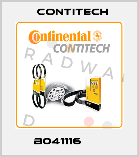 B041116        Contitech