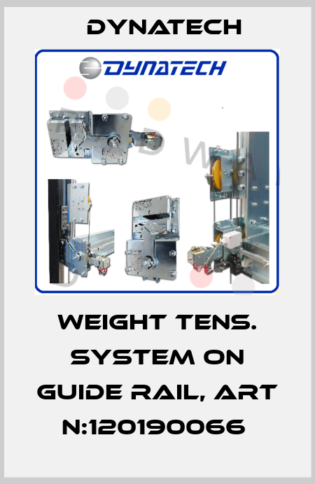 weight tens. system on guide rail, Art N:120190066  Dynatech
