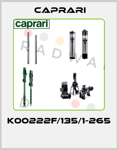 K00222F/135/1-265  CAPRARI 