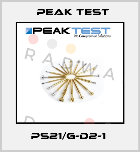 PS21/G-D2-1  PEAK TEST