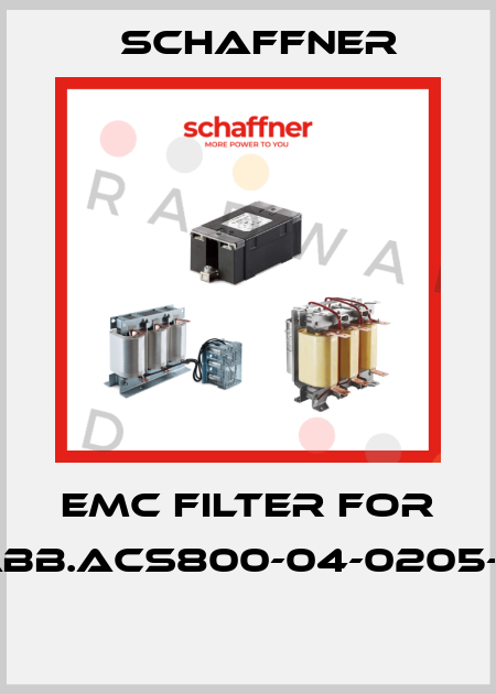 EMC filter for ABB.ACS800-04-0205-3   Schaffner