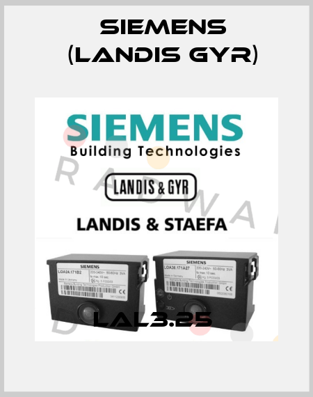LAL3.25  Siemens (Landis Gyr)